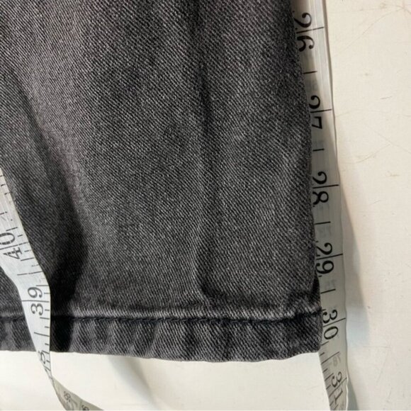 Refuge Denim High Waist Loose Fit Baggy Black Retro Jeans, size 5 - Picture 12 of 12